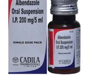 Albendazole 200 mg oral suspension