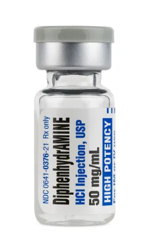 Diphenhydramine injection